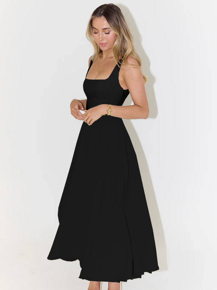 MELISA | Elegant Midi Dress with Feminine Silhouette