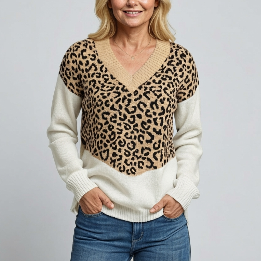 Isa | Chic Leopard Sweater
