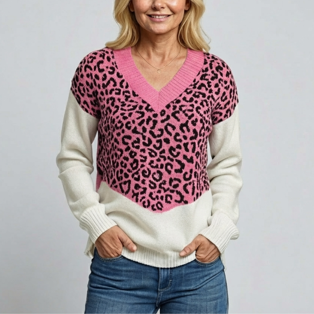 Isa | Chic Leopard Sweater