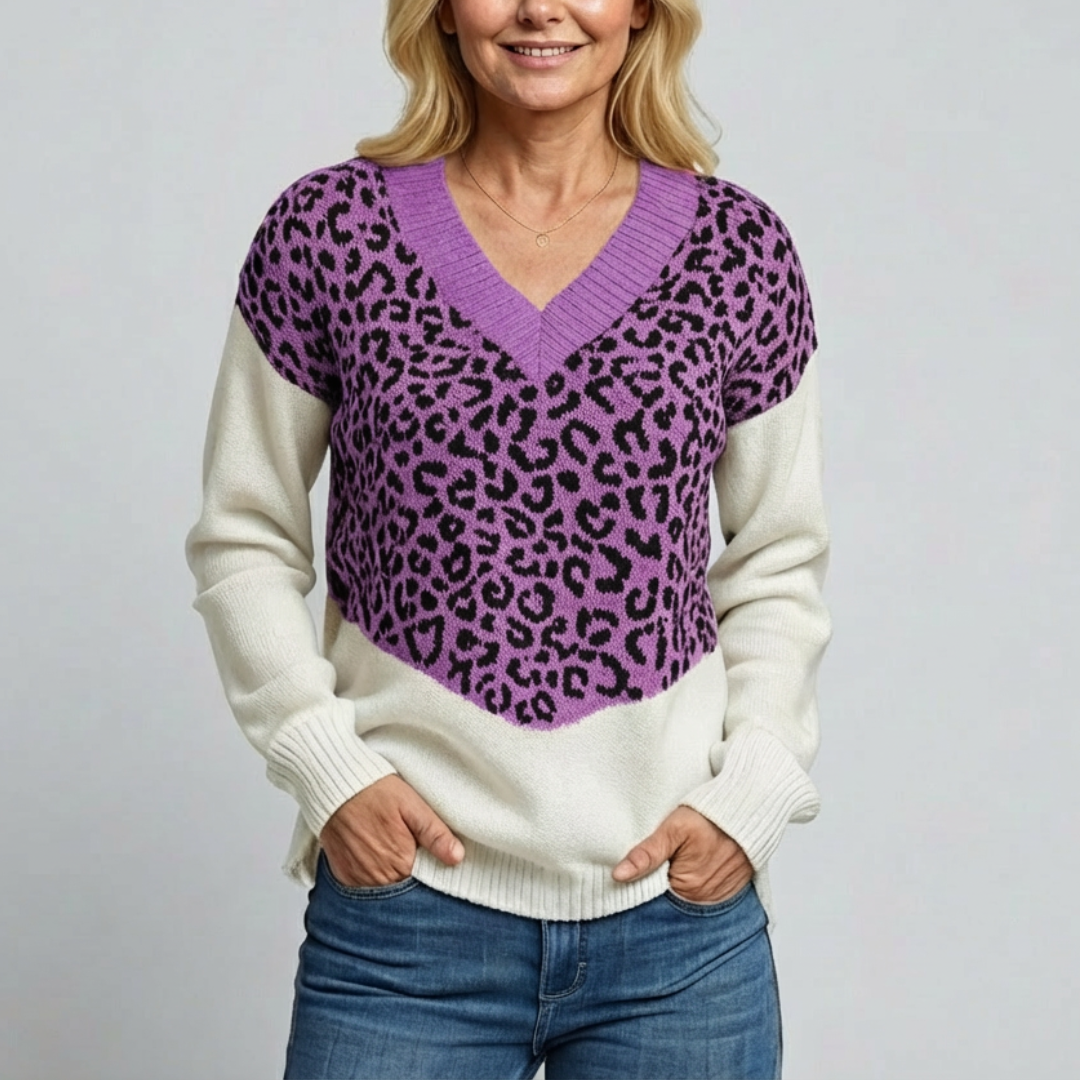Isa | Chic Leopard Sweater