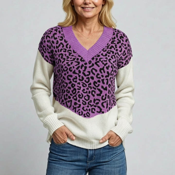 Isa | Chic Leopard Sweater