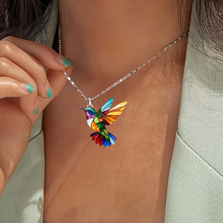 Kolibri | Elegant Hummingbird Necklace