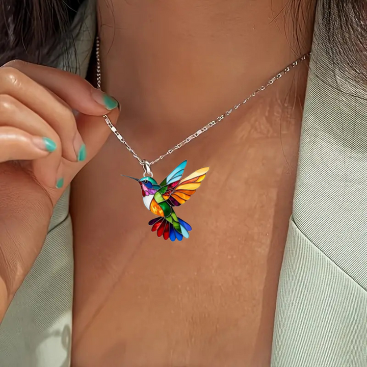 Kolibri | Elegant Hummingbird Necklace