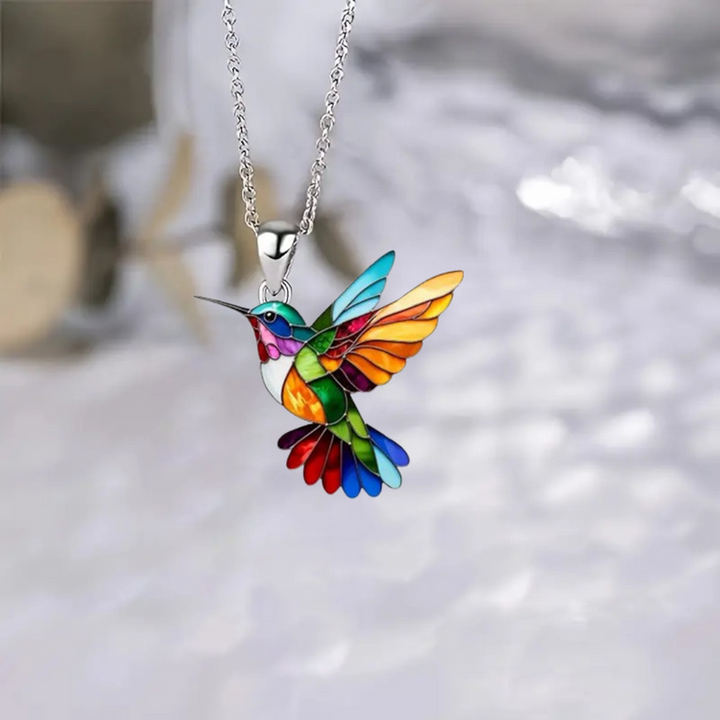 Kolibri | Elegant Hummingbird Necklace