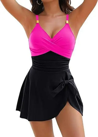 Yarrah | Swim Dress with Wrap Top