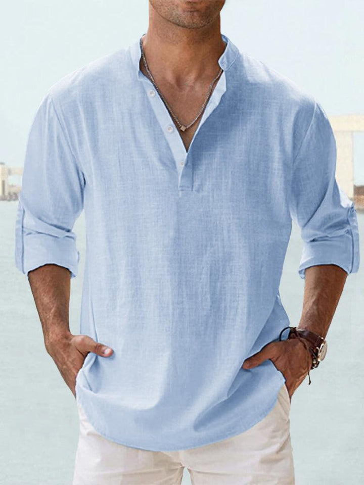 Leo | Breathable Linen Shirt