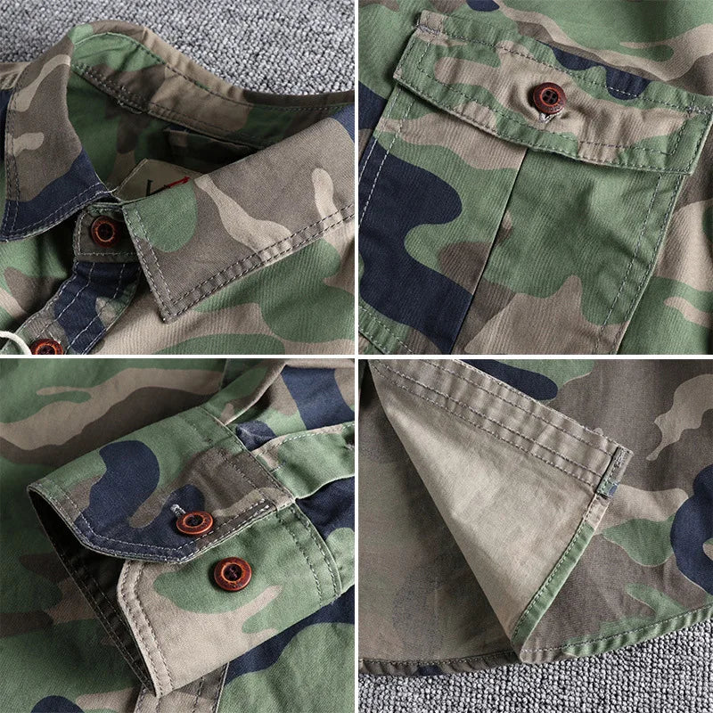 Adrie | Camo Shirt – Casual Button-Up Style