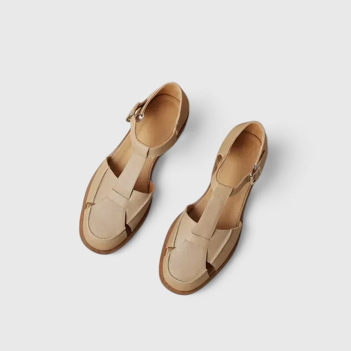 Scarlett | Women's Vintage Comfort T-Strap Sandals