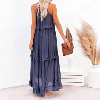 Lou | Elegant Sleeveless Dress with Ruffles