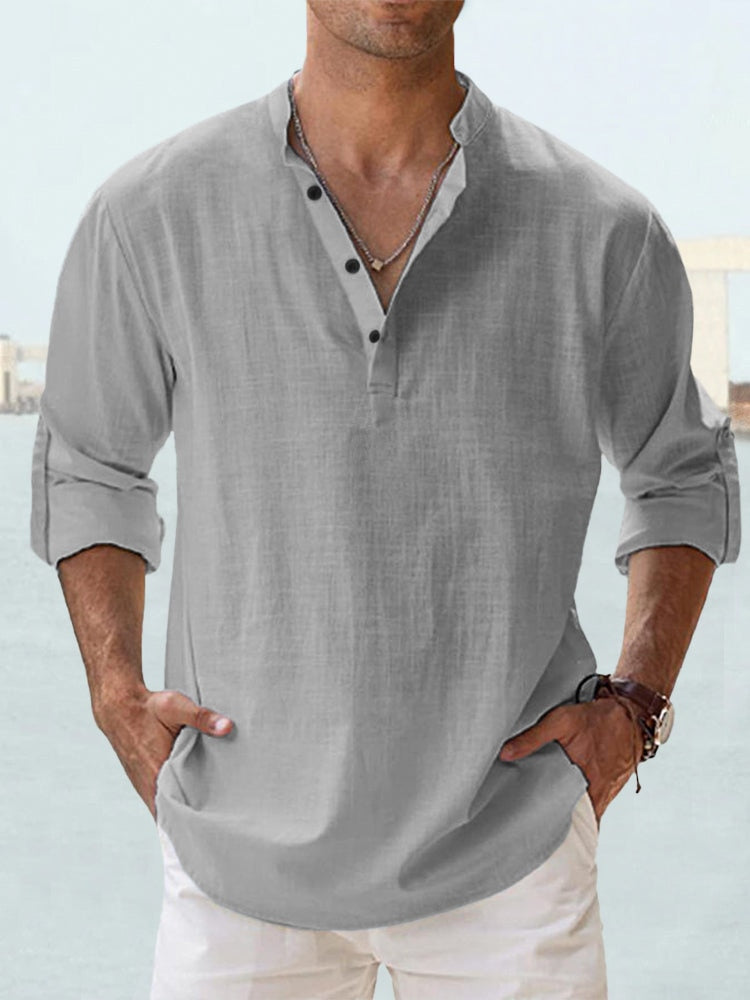 Leo | Breathable Linen Shirt