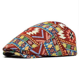 Konrad | Stylish Patterned Newsboy Cap
