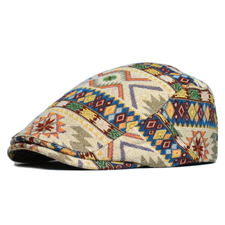 Konrad | Stylish Patterned Newsboy Cap