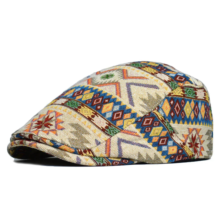 Konrad | Stylish Patterned Newsboy Cap