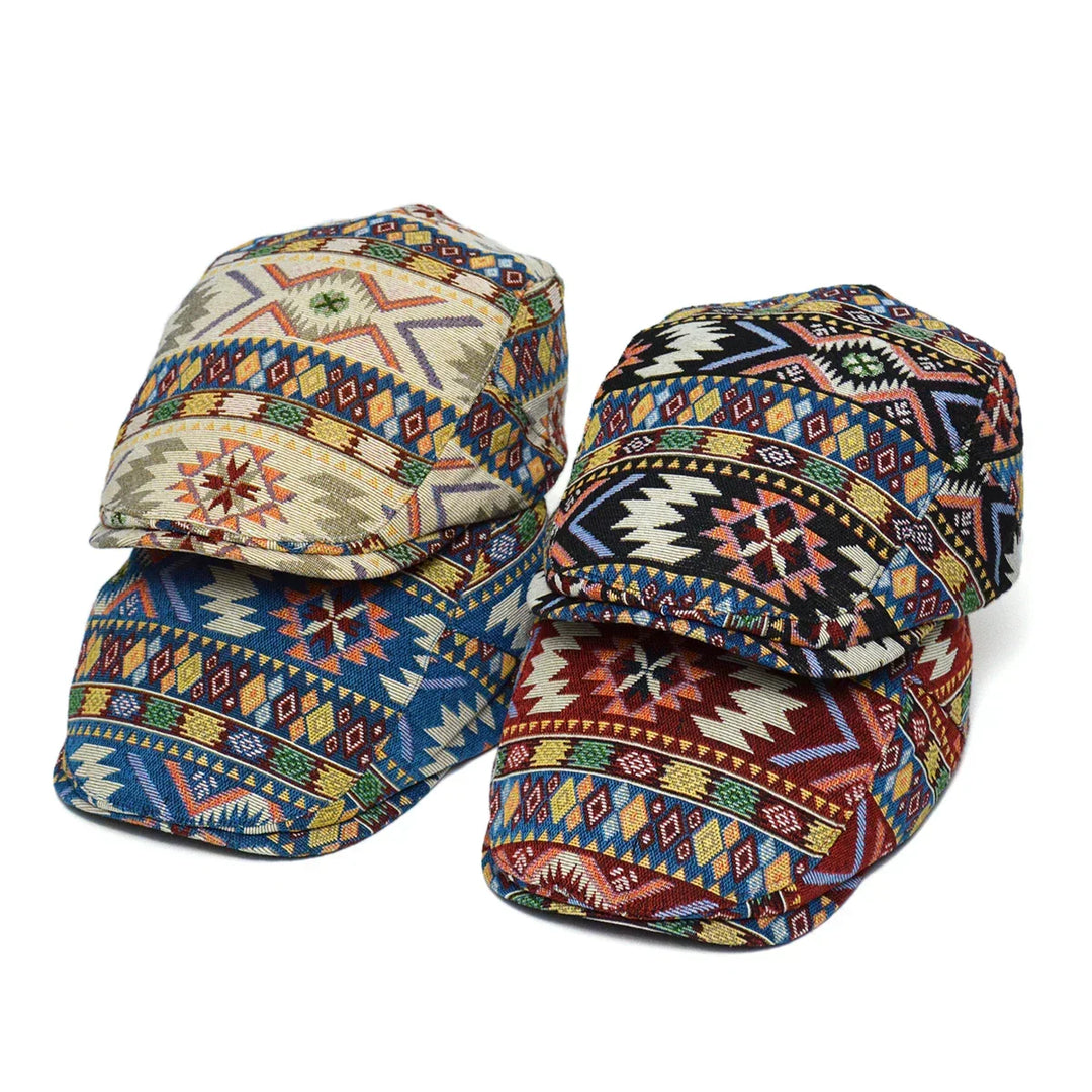 Konrad | Stylish Patterned Newsboy Cap