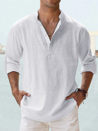 Leo | Breathable Linen Shirt