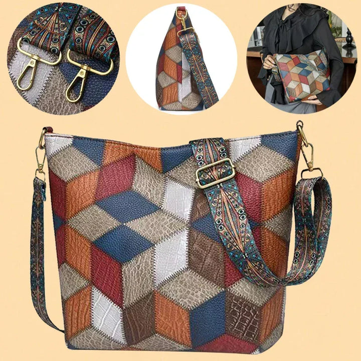 Solara | Mosaic-Piece Handbag