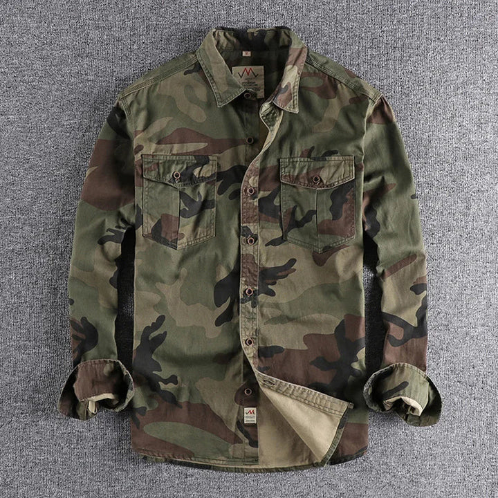 Adrie | Camo Shirt – Casual Button-Up Style