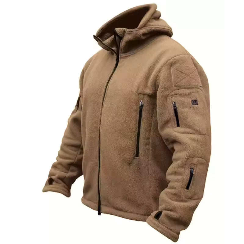 CAMEL | TACTICAL FLEECE JACKET FOR MEN