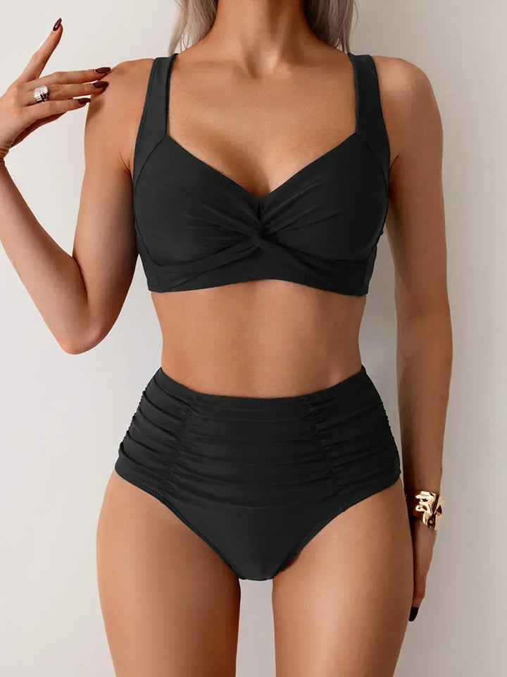 Lisanne | High-Waist Front-Twist Bikini