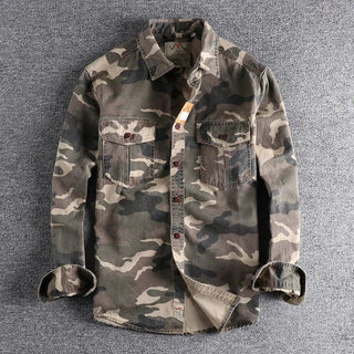 Adrie | Camo Shirt – Casual Button-Up Style