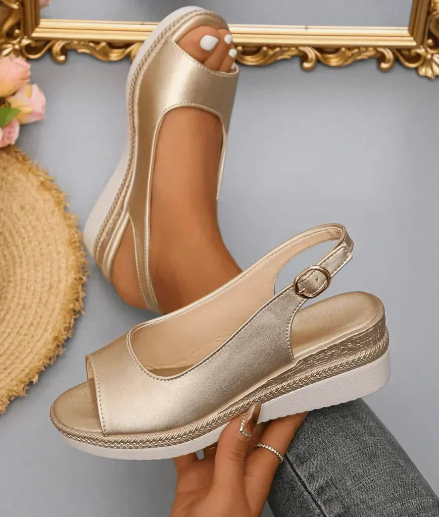 Ange | Chic Wedge Sandals