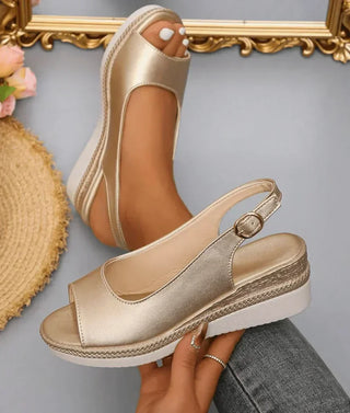Ange | Chic Wedge Sandals