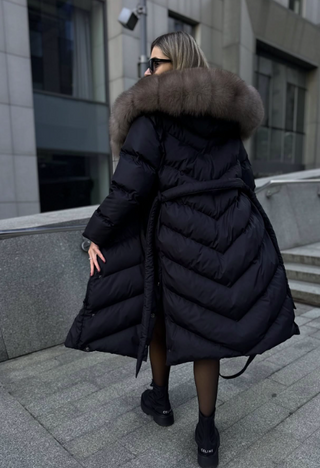 Christina | Elegant Casual Jacket with Faux Fur Collar