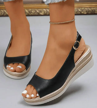 Ange | Chic Wedge Sandals