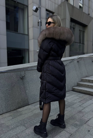 Christina | Elegant Casual Jacket with Faux Fur Collar