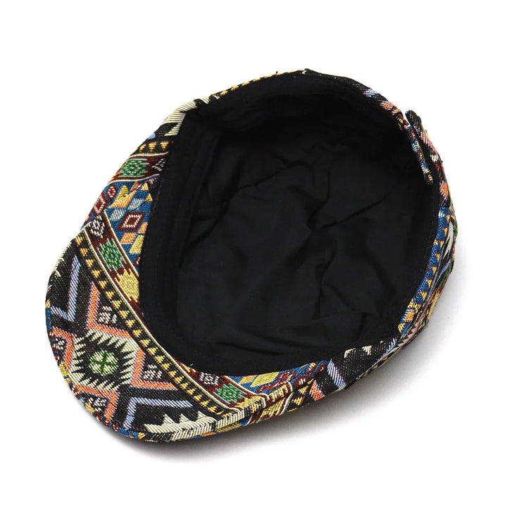 Konrad | Stylish Patterned Newsboy Cap