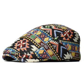 Konrad | Stylish Patterned Newsboy Cap