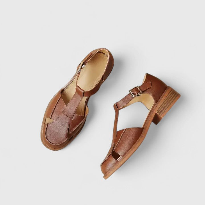 Scarlett | Women's Vintage Comfort T-Strap Sandals