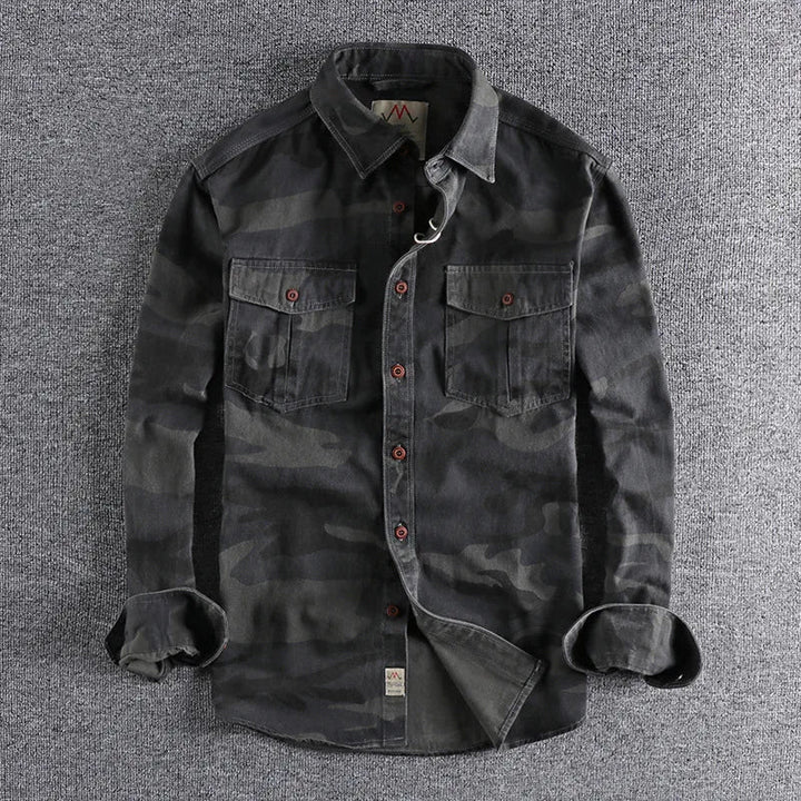 Adrie | Camo Shirt – Casual Button-Up Style