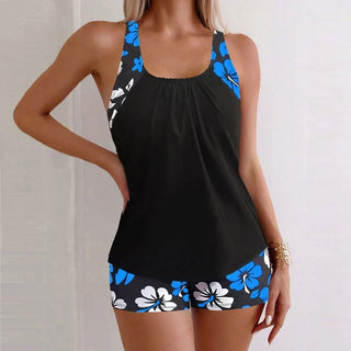 Tatjana | Hibiscus-Print Tankini
