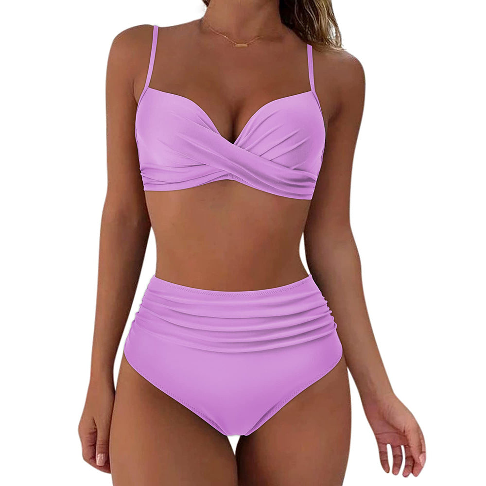Wilma | High-Cut Bikini with Wrap Top