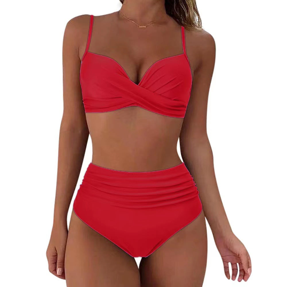 Wilma | High-Cut Bikini with Wrap Top
