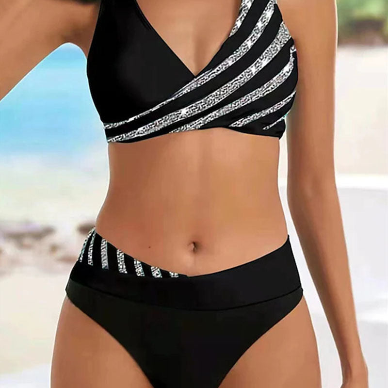 Viola | Striped Bikini
