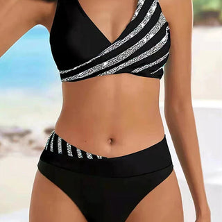 Viola | Striped Bikini