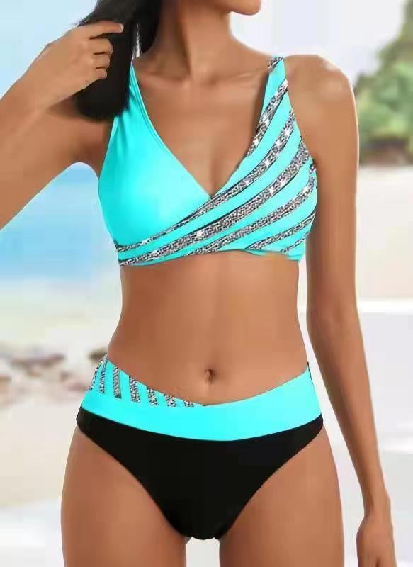 Viola | Striped Bikini