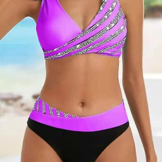 Viola | Striped Bikini