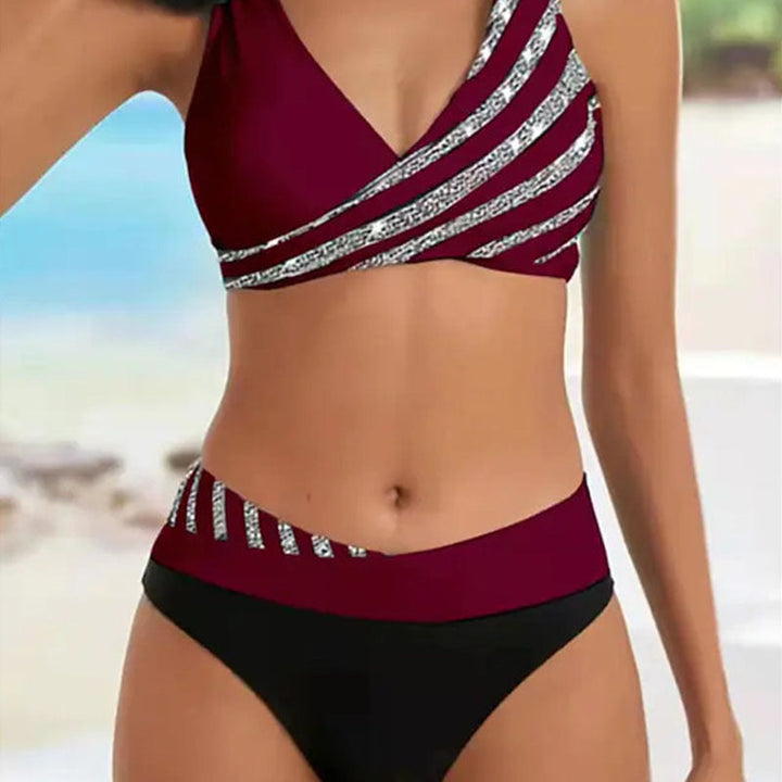 Viola | Striped Bikini
