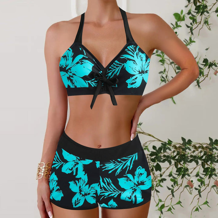 Dorothea | High-Cut Floral-Print Tankini
