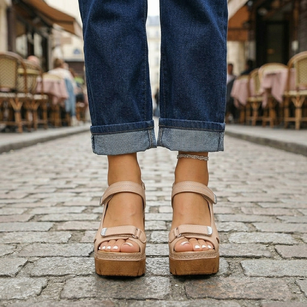 Paula | Everyday Sandals with Heel