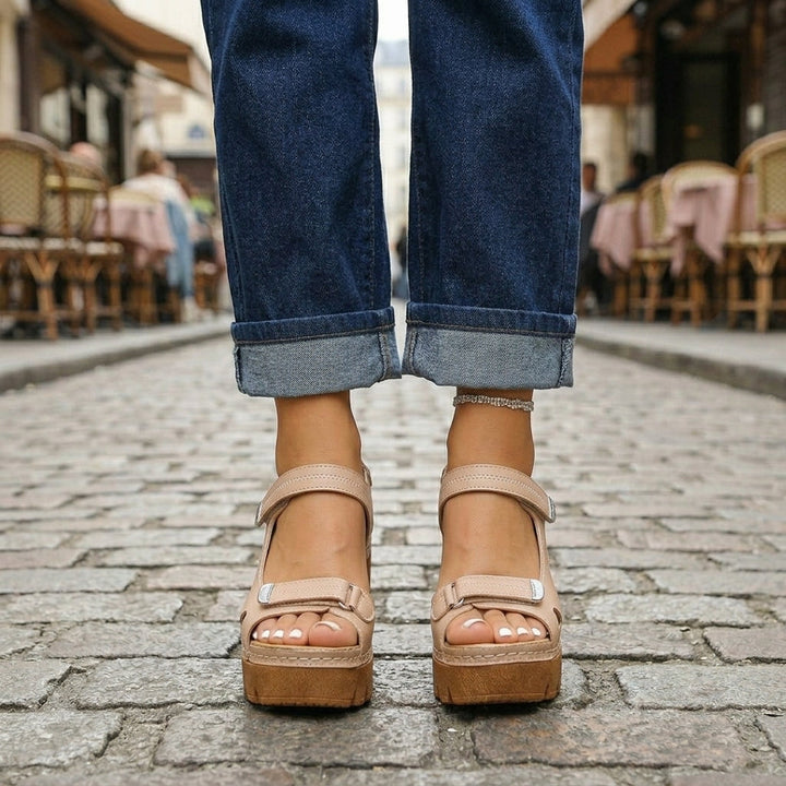 Paula | Everyday Sandals with Heel