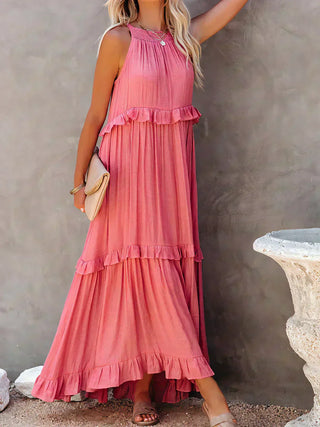 Lou | Elegant Sleeveless Dress with Ruffles