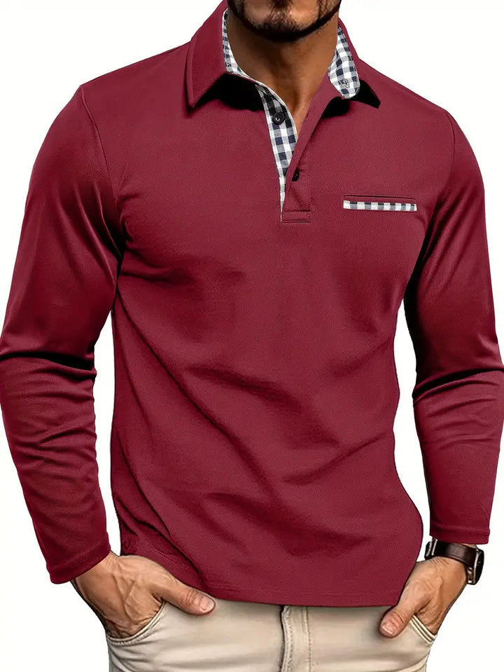 Tom | Long-Sleeve Polo Shirt