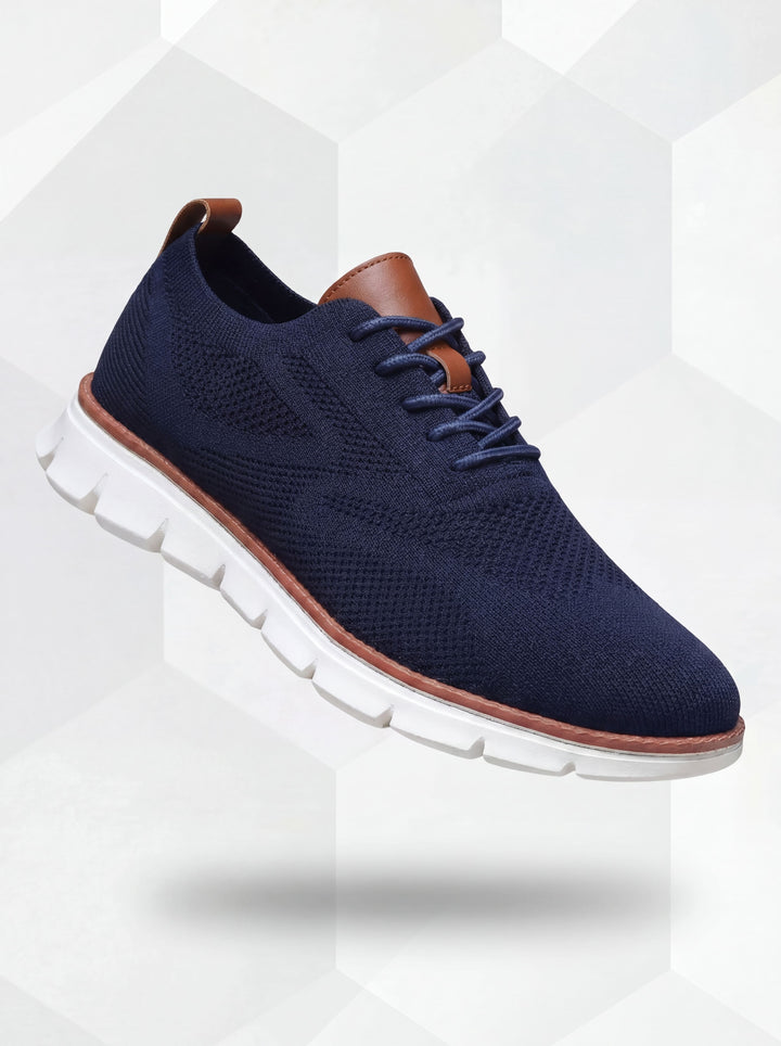Fabian | Breathable Everyday Shoes - Navy