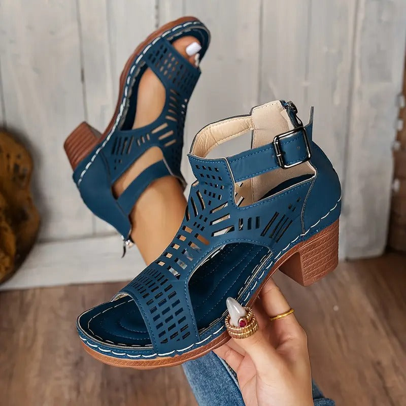 Elena | Double-Strap Sandals