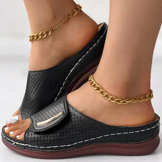 Joanna | Minimalist Slip-On Sandals