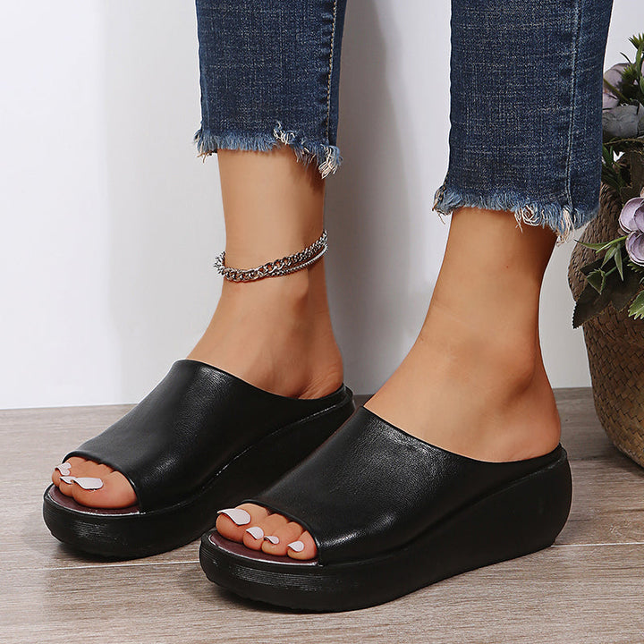 Elsie | Platform Mules